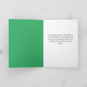 Weihnachten Karte (Innenseite)