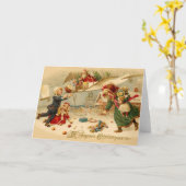 Weihnachten Karte (Gelbe Blume)