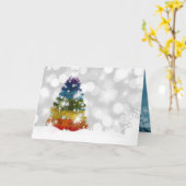 Weihnachten Karte (Gelbe Blume)