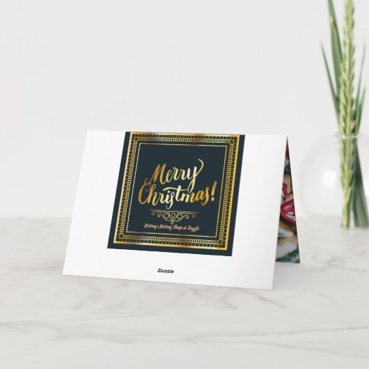  Weihnachten Karte (Rückseite)