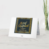 Weihnachten Karte (Rückseite)