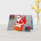 Weihnachten Karte (Gelbe Blume)