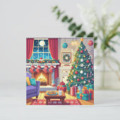 Weihnachten Karte (Stehend Vorderseite)