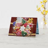 Weihnachten Karte (Gelbe Blume)