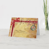 Weihnachten Karte (Vorderseite)