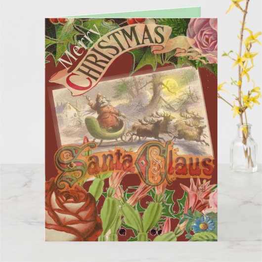 Weihnachten Karte (Gelbe Blume)