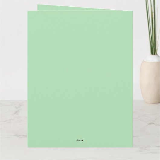 Weihnachten Karte (Rückseite)