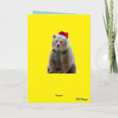 Weihnachten Karte (Rückseite)