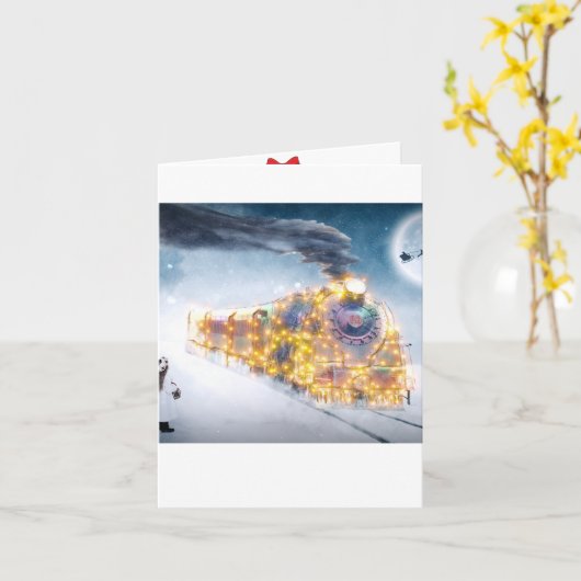 Weihnachten Karte (Gelbe Blume)