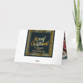 Weihnachten Karte (Rückseite)