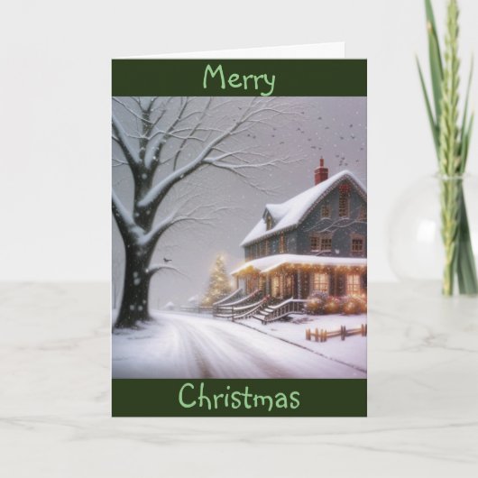 Weihnachten Karte (Vorderseite)