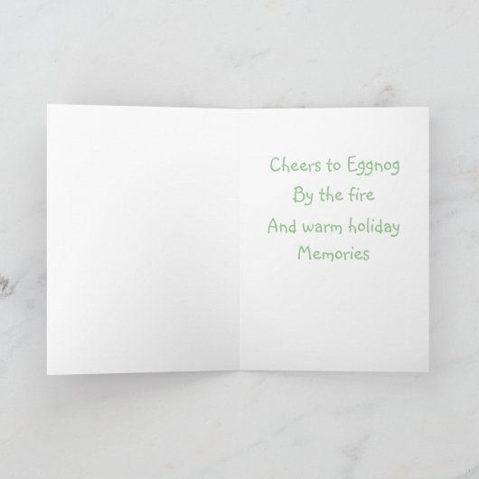 Weihnachten Karte (Innenseite)