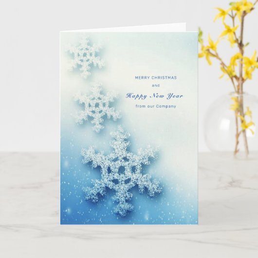 Weihnachten Karte (Gelbe Blume)