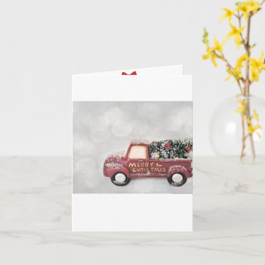 Weihnachten Karte (Gelbe Blume)