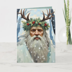 Weihnachten-Karte Faltstehende Grußkarte Karte