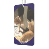 Weihnachten , Katzen Foto , Autolufterfrischer (Links)