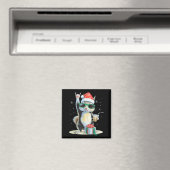 Weihnachten Kawaii Eichhörnchen Bubble Tea Boba Ei Magnet (In Situ (Geschirrspüler))