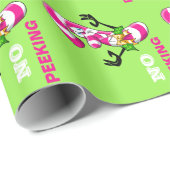 Weihnachten kein Pinkeln Candy Cane Geschenkwrap Geschenkpapier (Rolleneckpunkt)