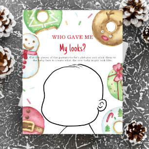 Weihnachten-Kekse Wer gab mir mein Aussehen Spiel