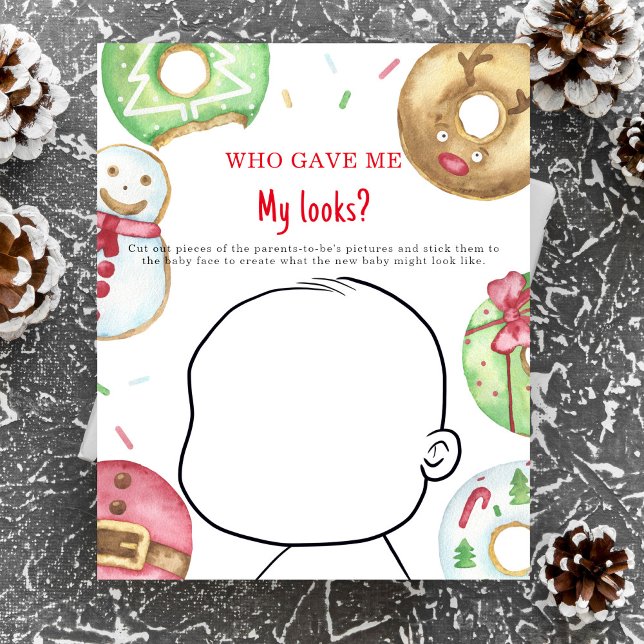 Weihnachten-Kekse Wer gab mir mein Aussehen Spiel (Von Creator hochgeladen)