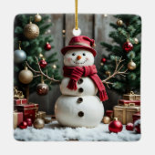 Weihnachten - Keramik Keramikornament (Rückseite)