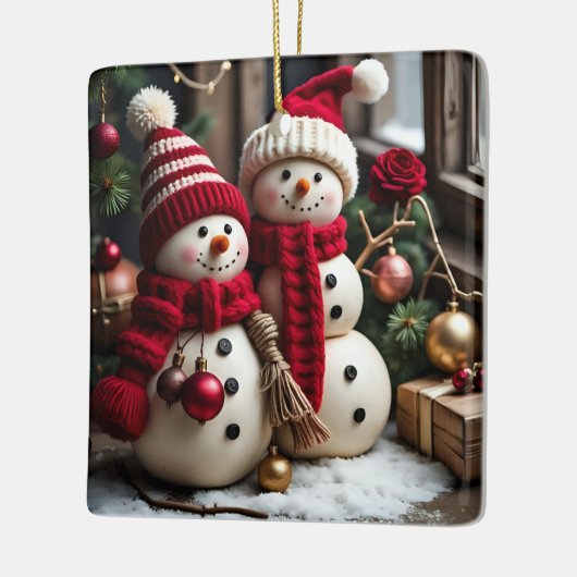 Weihnachten - Keramik Keramikornament (Links)