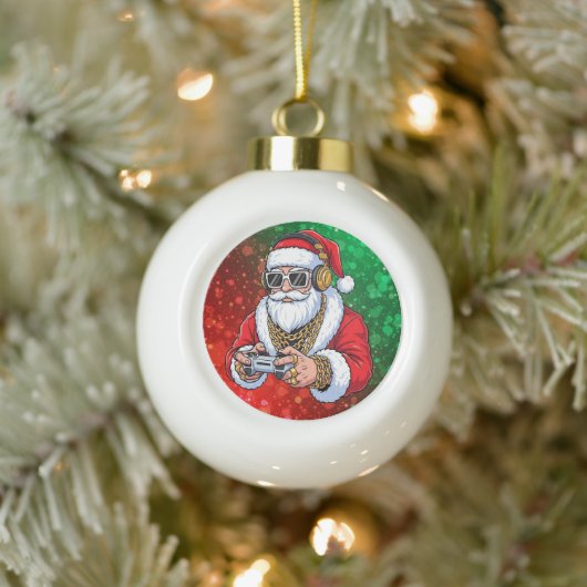 Weihnachten Keramik Kugel-Ornament (Baum)