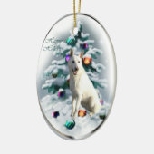 Weihnachten Keramik Ornament (Links)