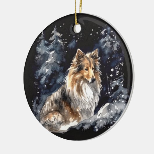 Weihnachten Keramik Ornament (Links)