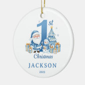 Weihnachten Keramik Ornament (Links)
