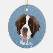 Weihnachten Keramik Ornament (Links)