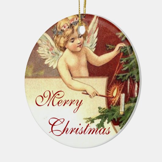 Weihnachten Keramik Ornament (Links)