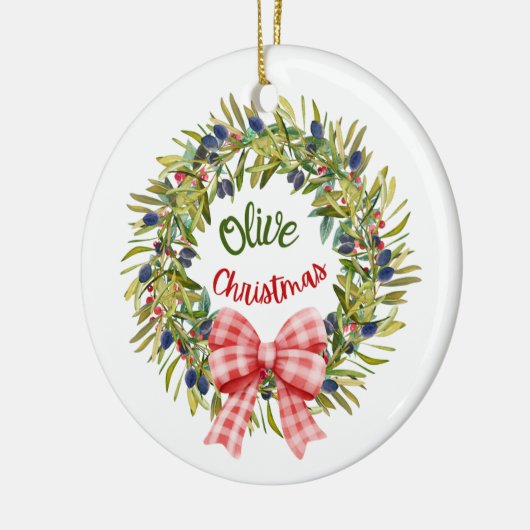 Weihnachten Keramik Ornament (Links)