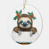 Weihnachten Keramik Ornament (Links)