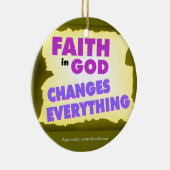 Weihnachten Keramik Ornament (Rechts)