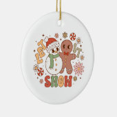 Weihnachten Keramik Ornament (Rechts)