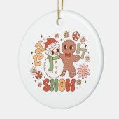 Weihnachten Keramik Ornament (Links)