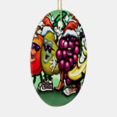 Weihnachten Keramik Ornament (Rechts)