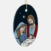 Weihnachten Keramik Ornament (Rechts)