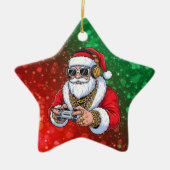 Weihnachten Keramik Ornament (Vorne)