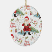 Weihnachten Keramik Ornament (Rechts)