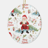 Weihnachten Keramik Ornament (Links)