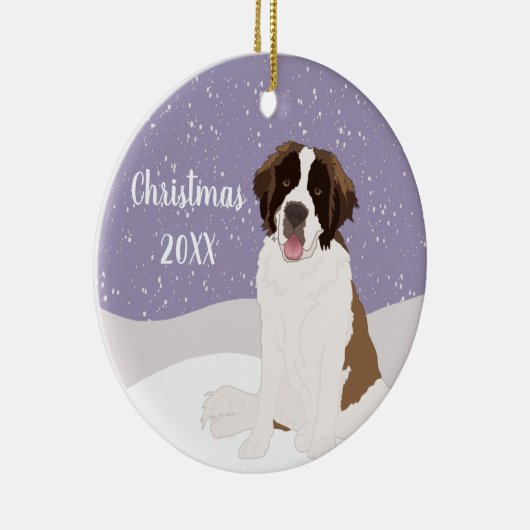 Weihnachten Keramik Ornament (Rechts)