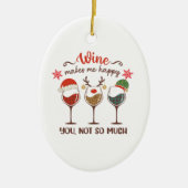 Weihnachten Keramik Ornament (Vorne)