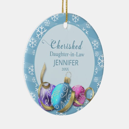 Weihnachten Keramik Ornament (Rechts)