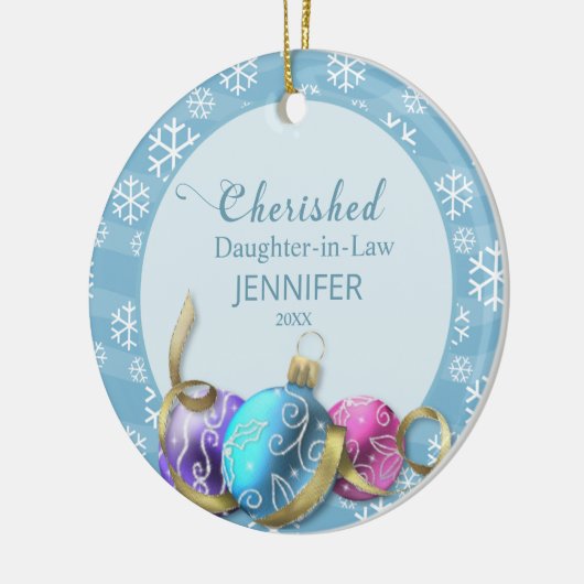 Weihnachten Keramik Ornament (Links)