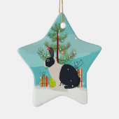 Weihnachten Keramik Ornament (Rechts)