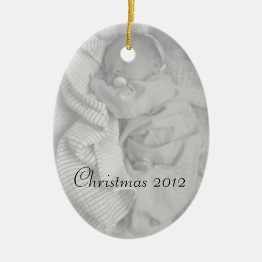 Weihnachten Keramik Ornament (Vorne)