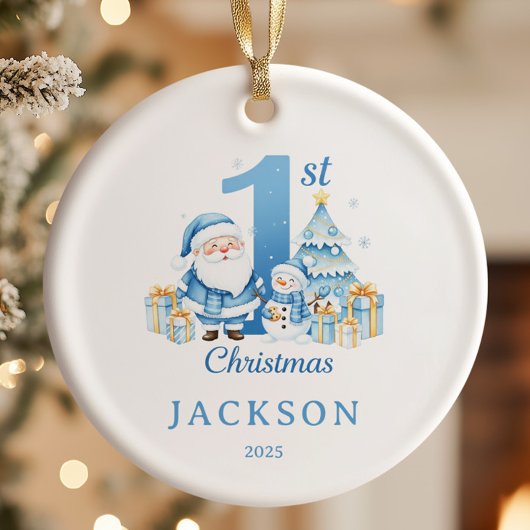 Weihnachten Keramik Ornament