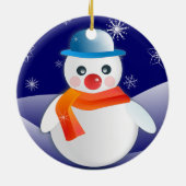 Weihnachten Keramik Ornament (Hinten)